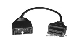 Переходник GM12 на OBD-II 16pin (ВАЗ, Daewoo)